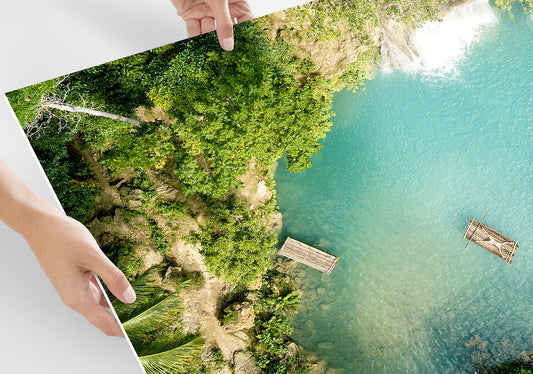 Cuadro personalizado Neón LED y Resina Epoxi